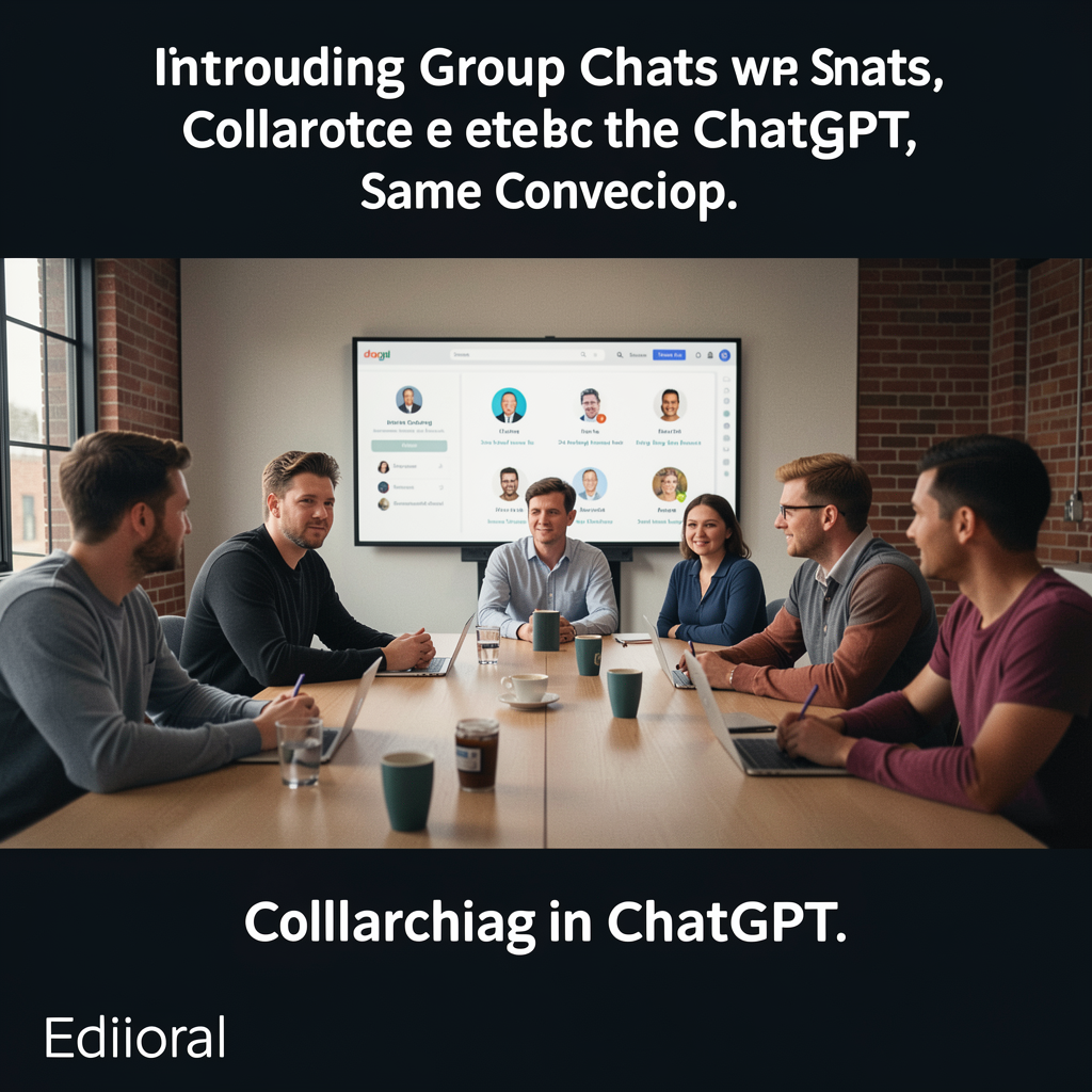 Introducing group chats in ChatGPT
