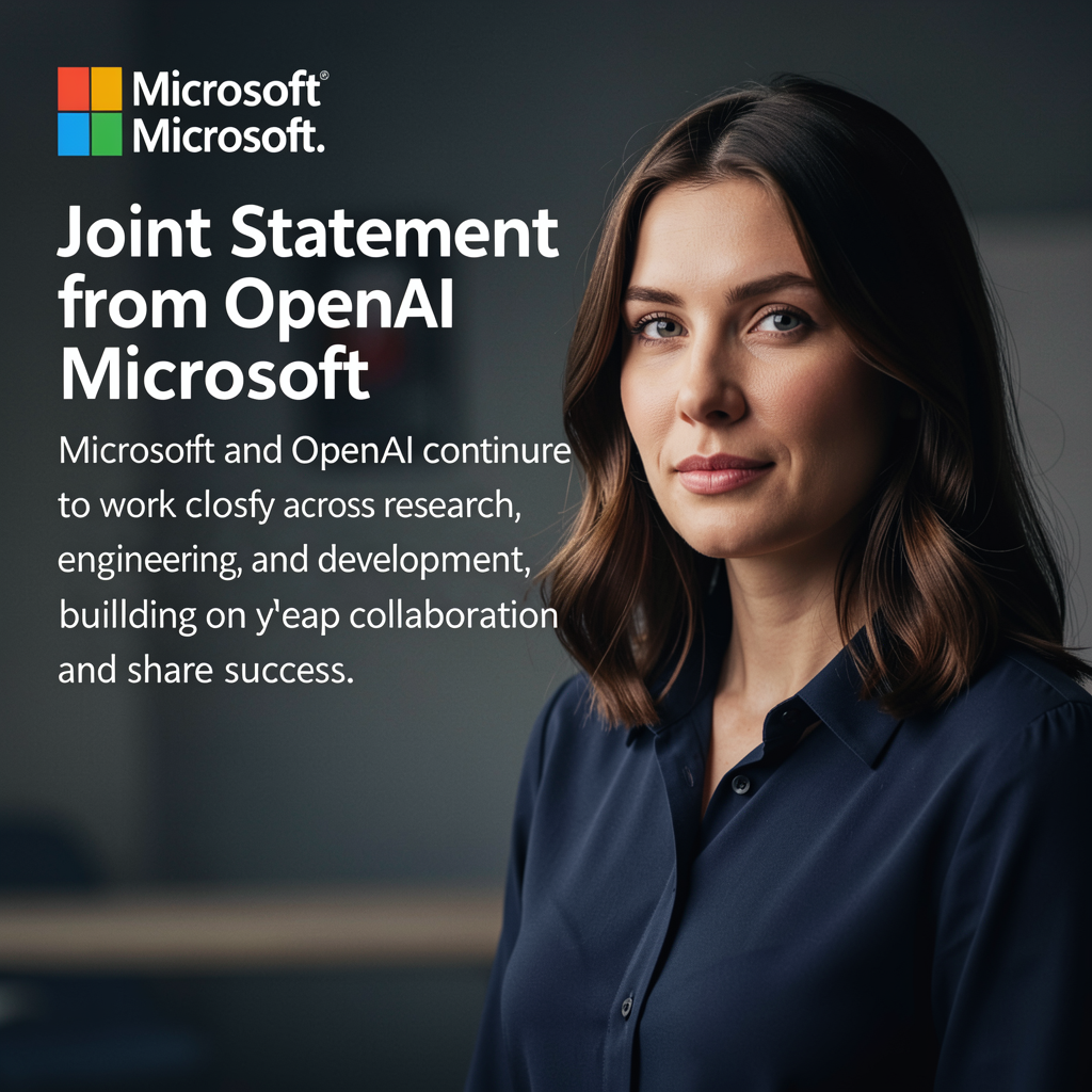 Joint Statement from OpenAI and Microsoft
