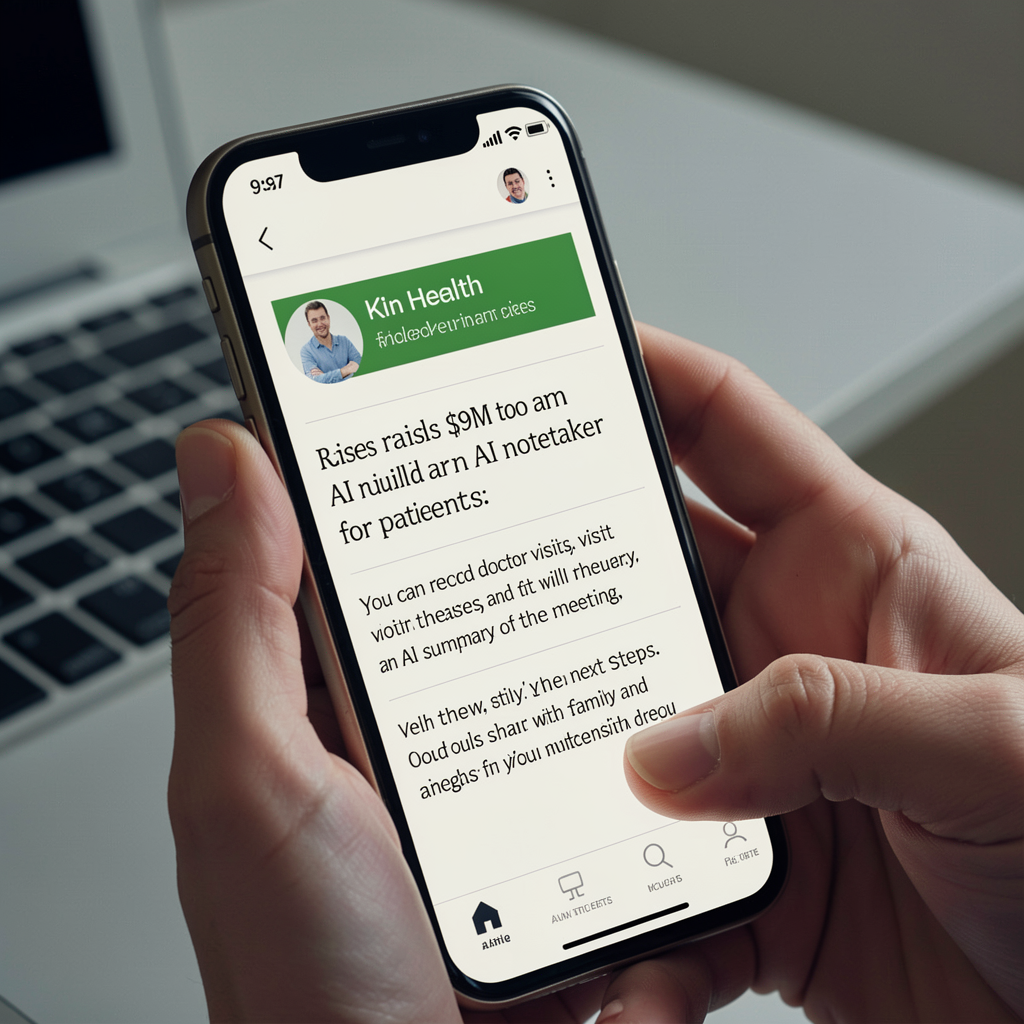 Kin Health raises $9M to build an AI notetaker for patients