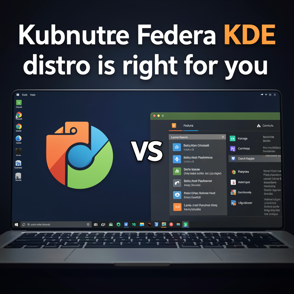 Kubuntu vs. Fedora KDE: Which KDE Plasma distro is right for you?