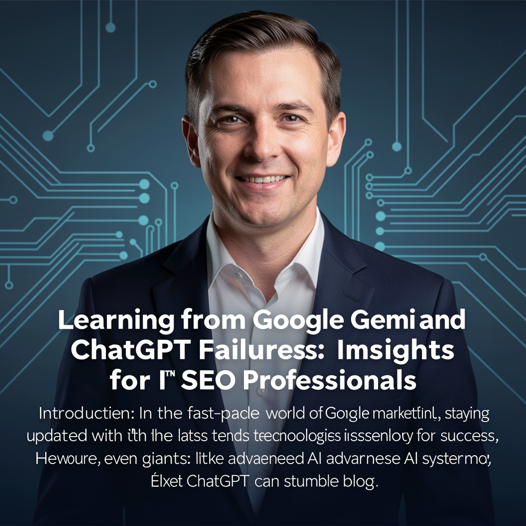 Learning from Google Gemini and ChatGPT Failures: Insights for SEO Professionals