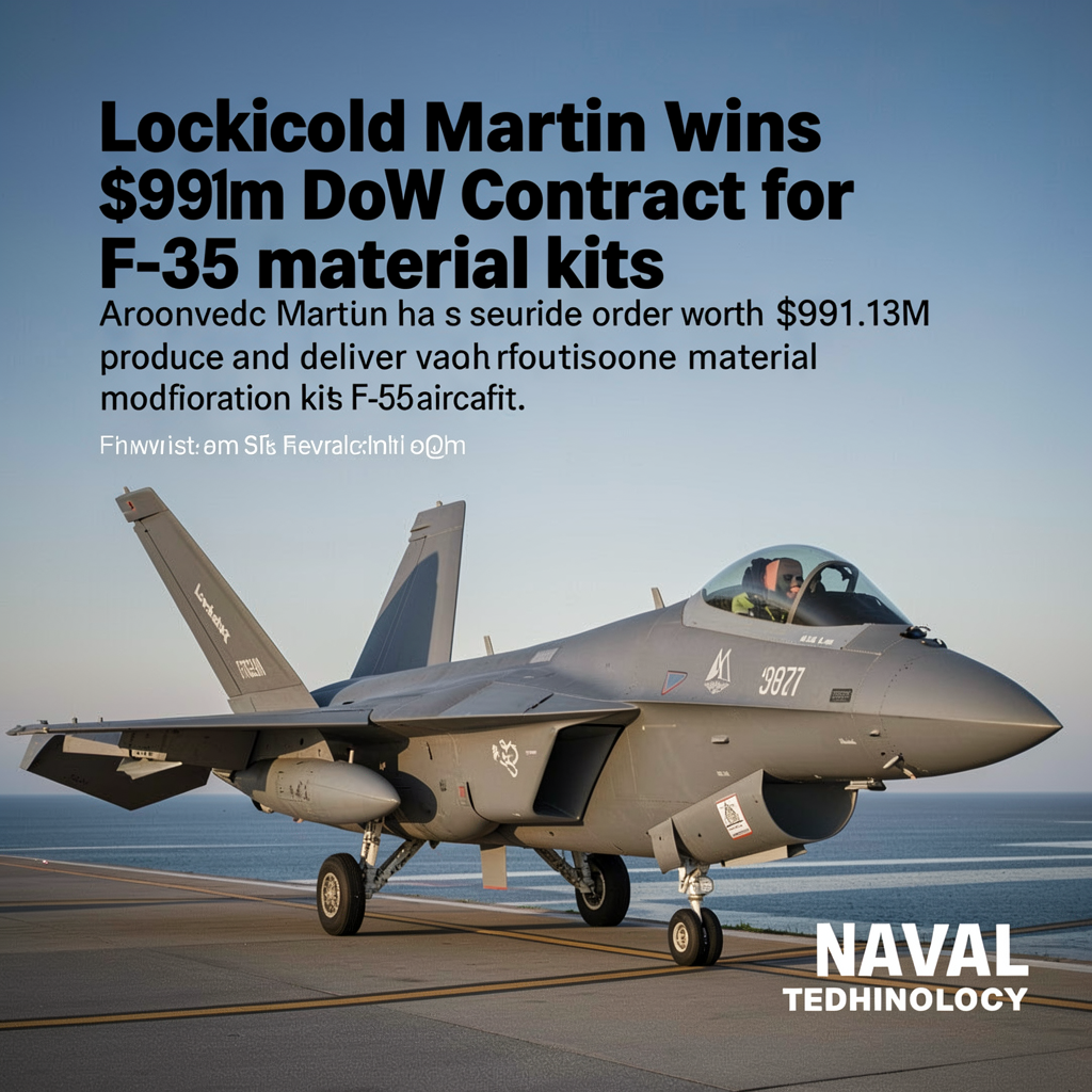 Lockheed Martin wins $991m DoW contract for F-35 material kits