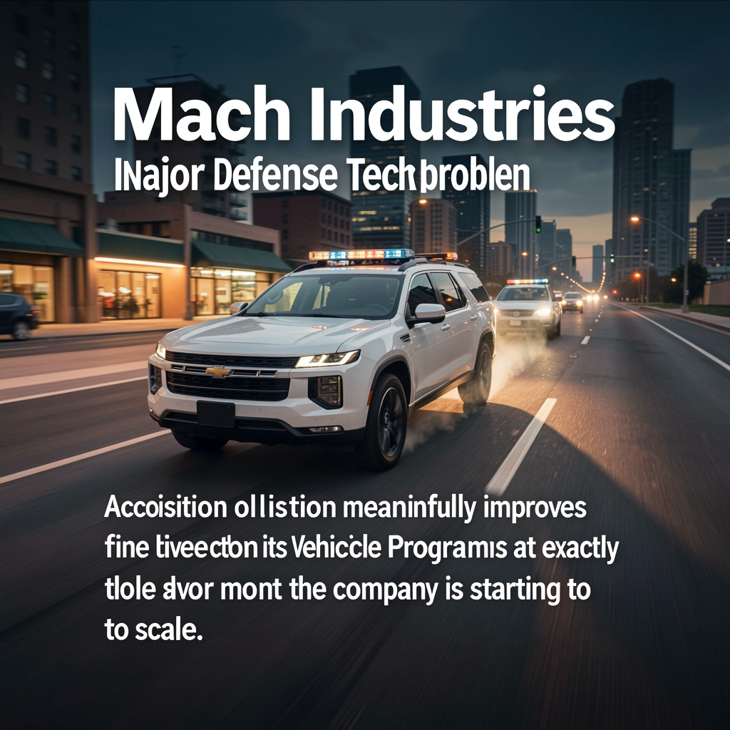 Mach Industries just spent $50M to solve a major defense tech problem