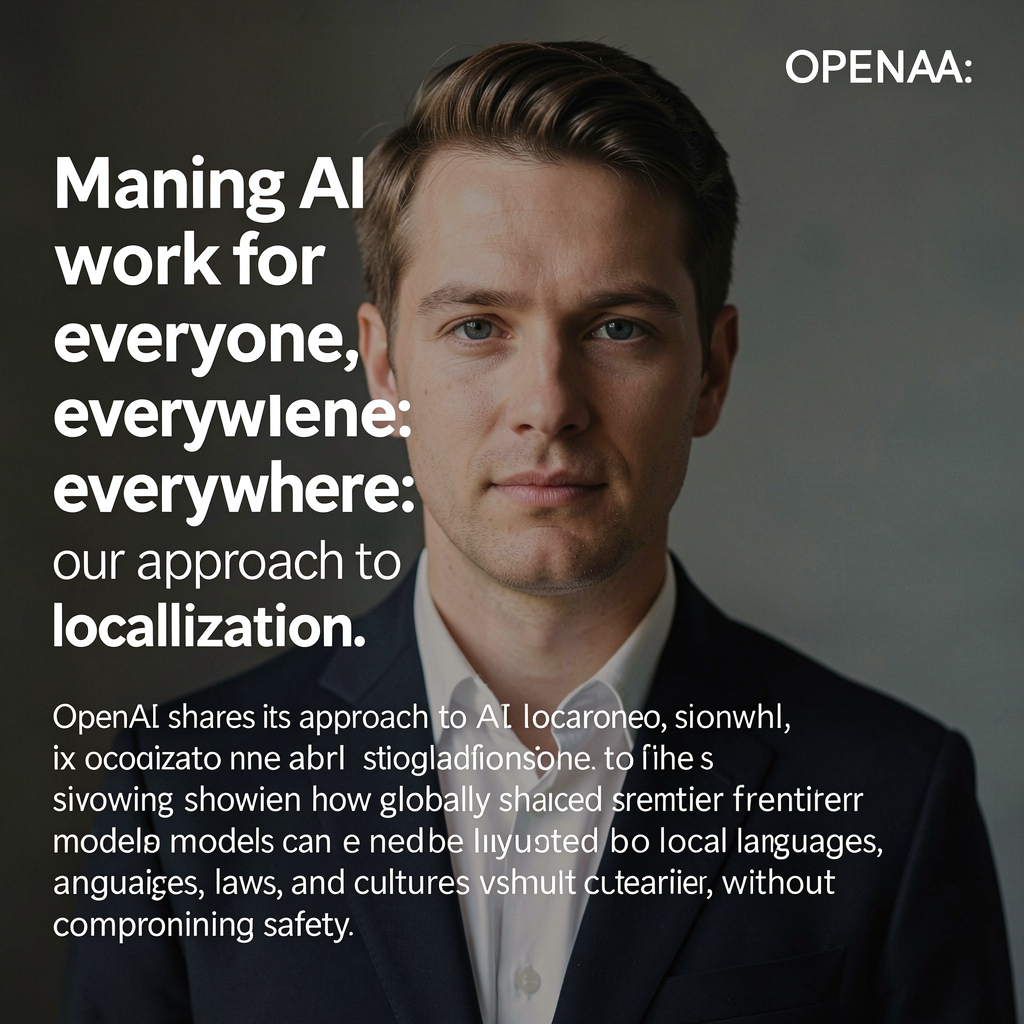 Making AI work for everyone, everywhere: our approach to localization