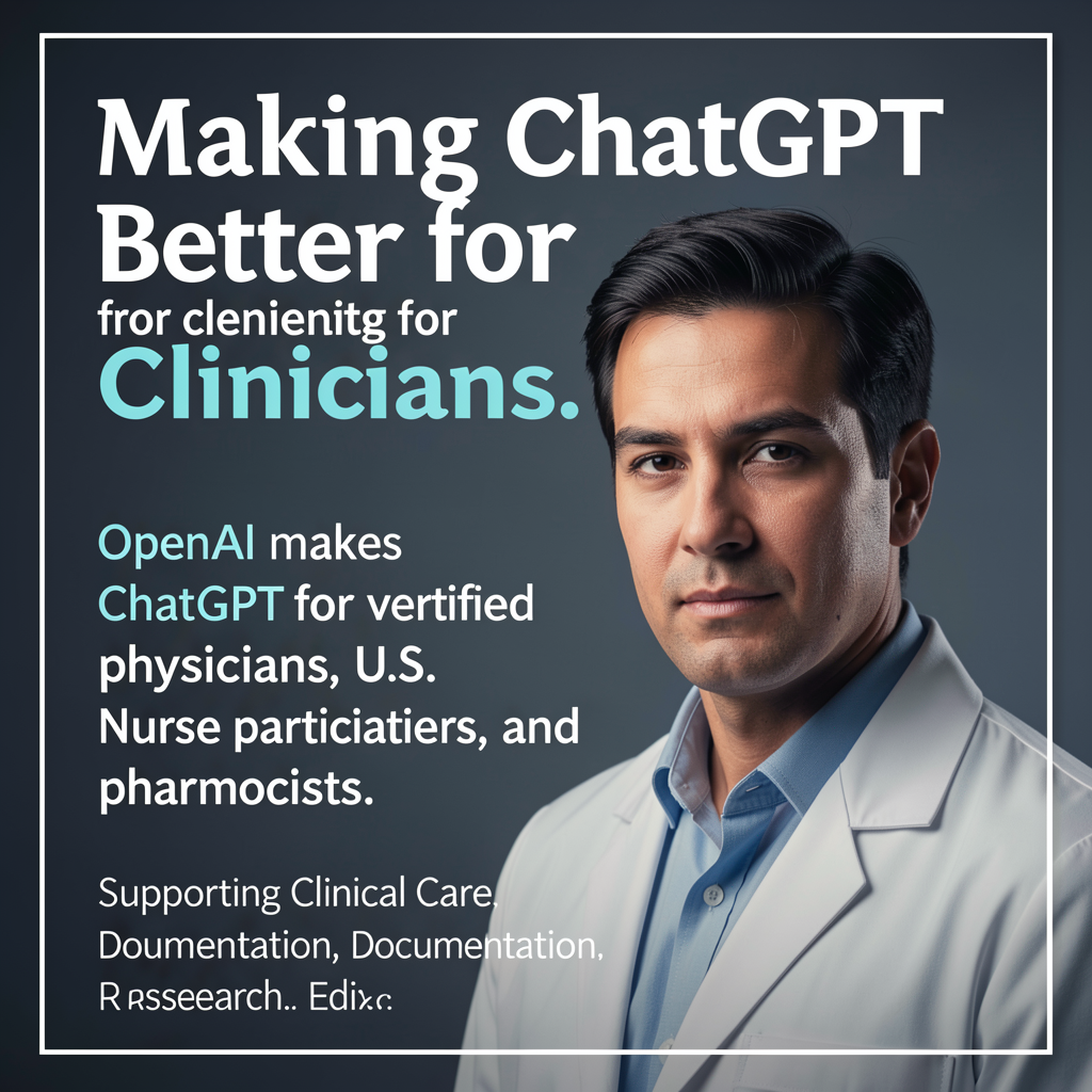 Making ChatGPT better for clinicians