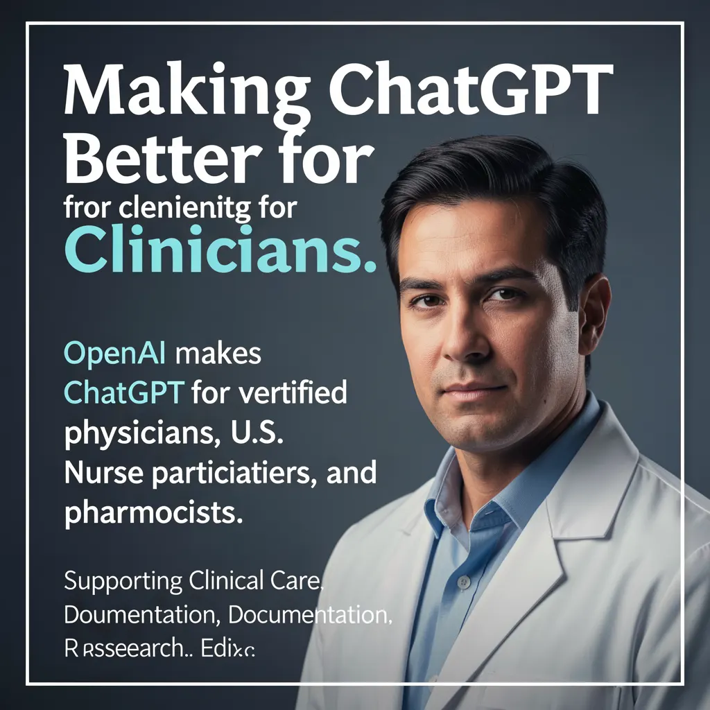 Making ChatGPT better for clinicians