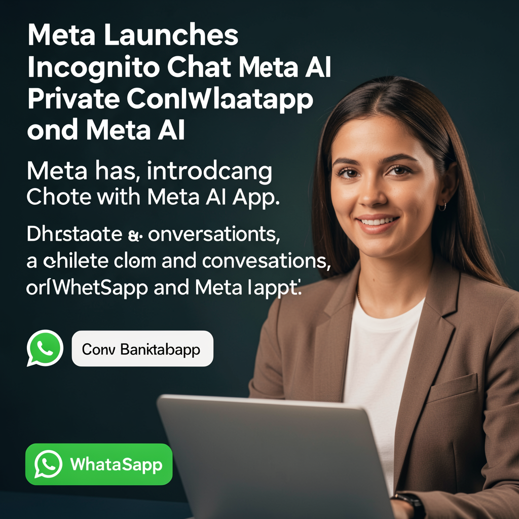 Meta Launches Incognito Chat With Meta AI for Private Conversations on WhatsApp and Meta AI App