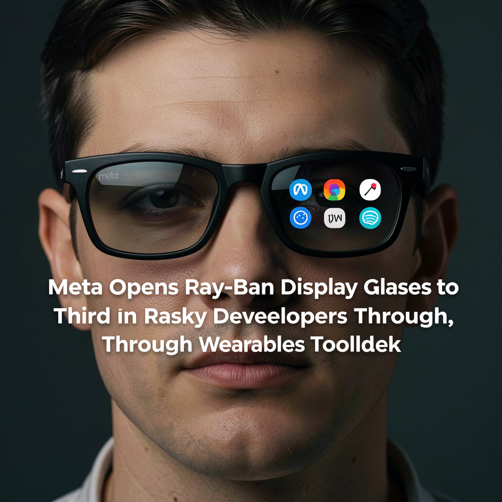 Meta Opens Ray-Ban Display Glasses to Third-Party Developers Through Wearables Toolkit