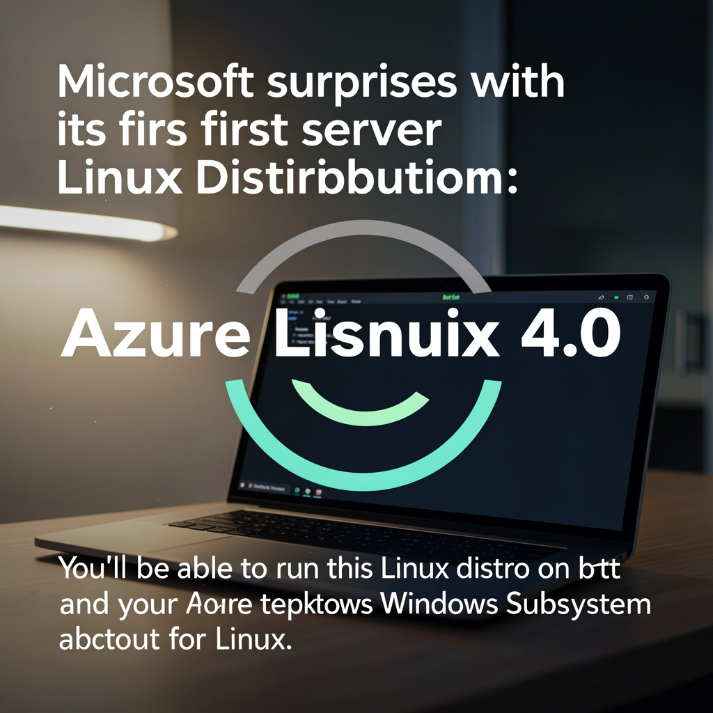 Microsoft surprises with its first server Linux distribution: Azure Linux 4.0