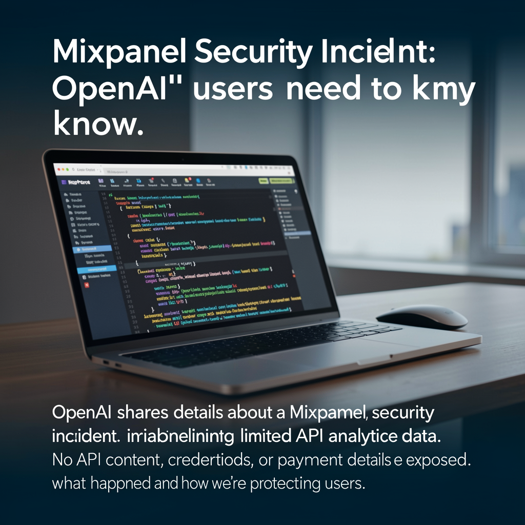 Mixpanel security incident: what OpenAI users need to know