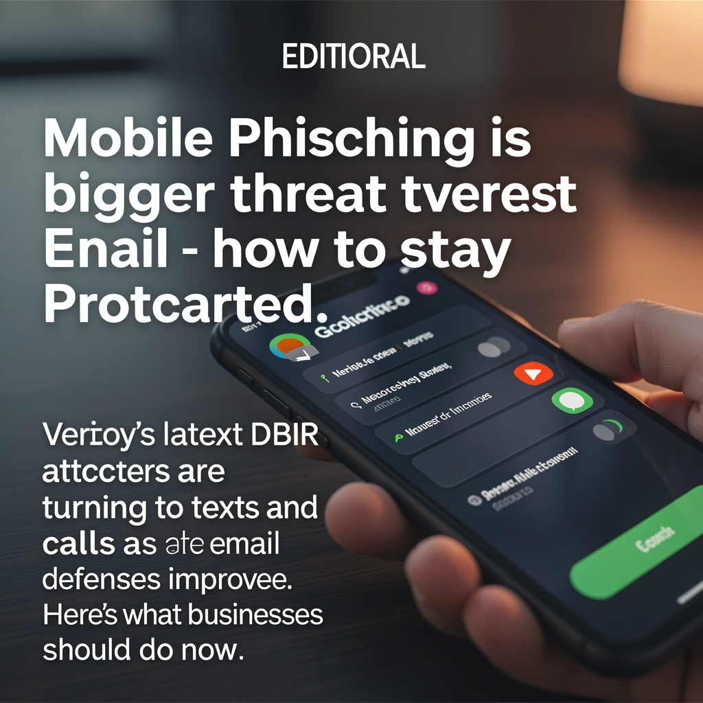 Mobile phishing is a bigger threat than email now - how to stay protected