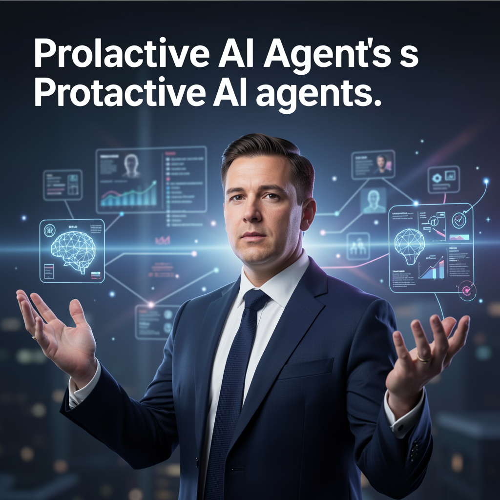 Moving from intent-based bots to proactive AI agents