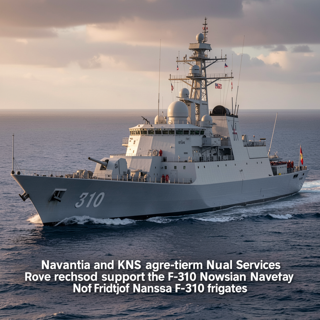 Navantia and KNS agree long-term support for Norwegian F-310 frigates 