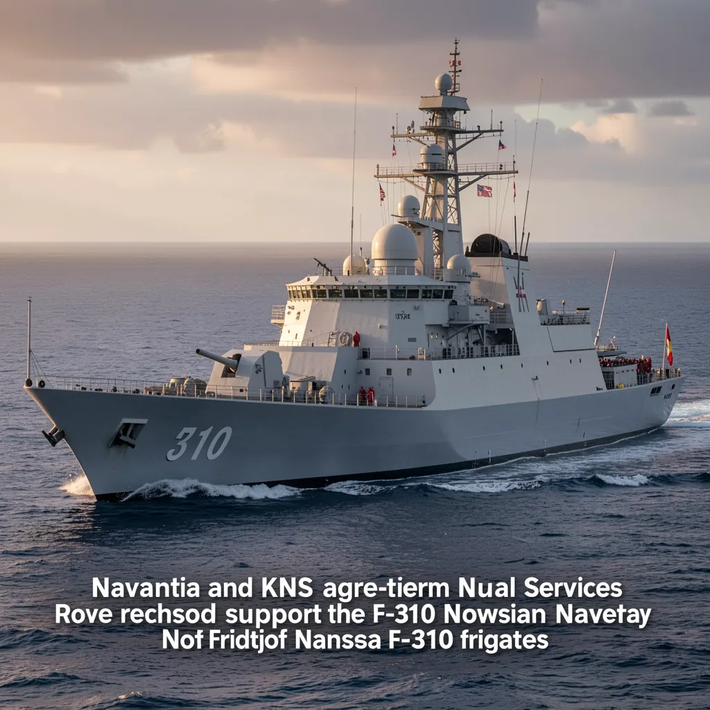 Navantia and KNS agree long-term support for Norwegian F-310 frigates 