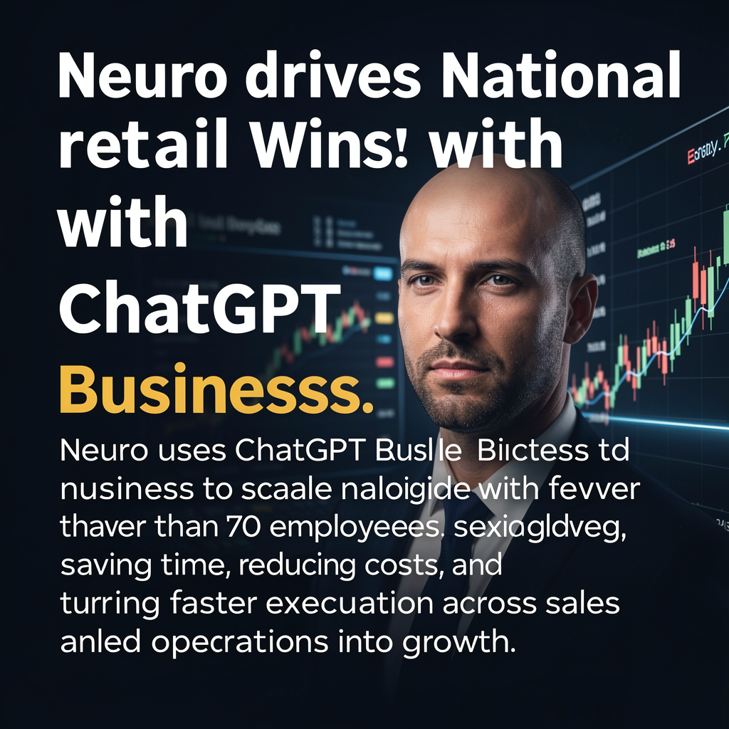 Neuro drives national retail wins with ChatGPT Business