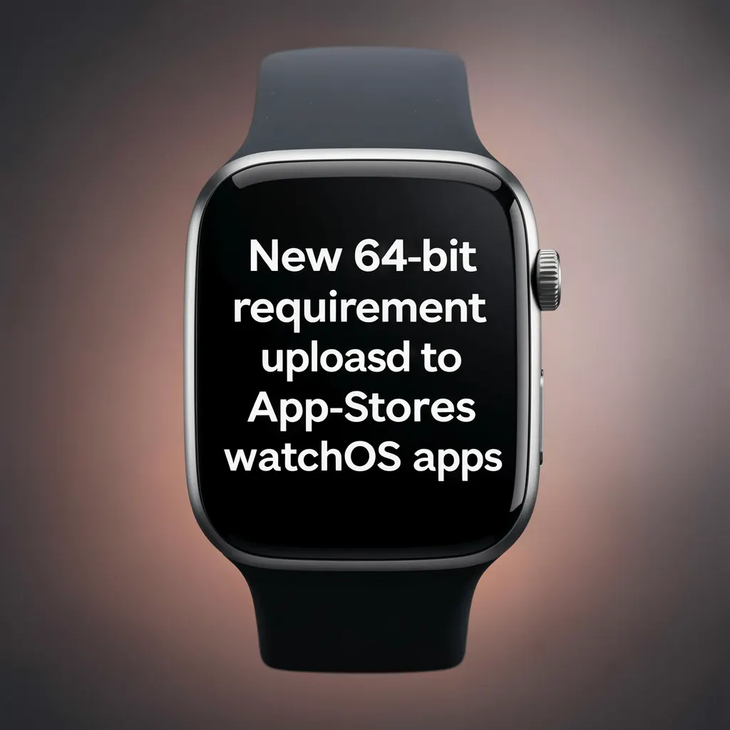 New 64-bit requirement for watchOS apps