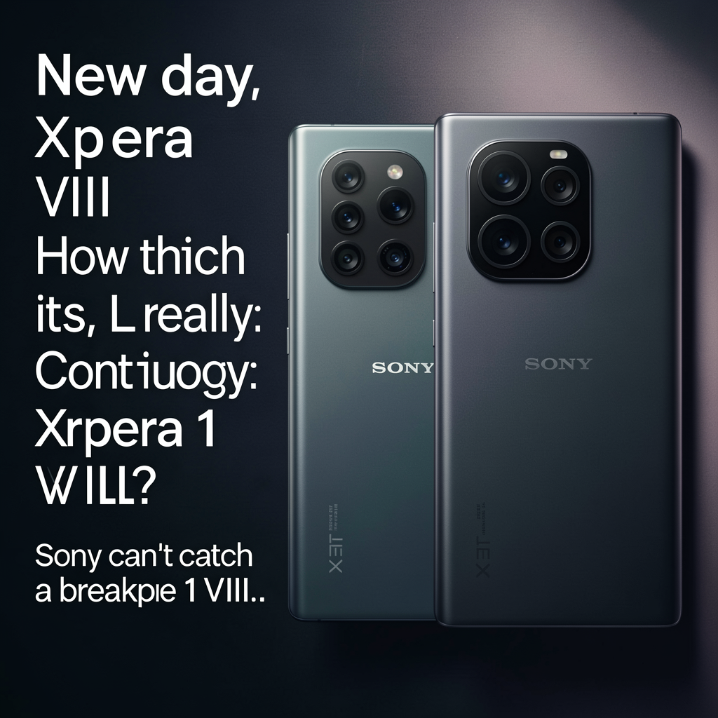 New day, new Xperia 1 VIII controversy: How thick is it, really?