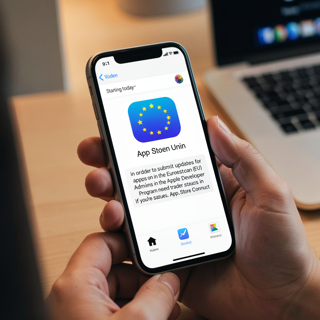 New requirement for app updates in the European Union