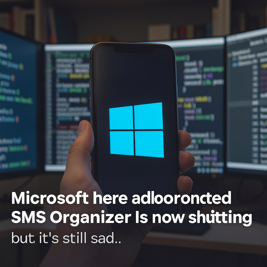 No surprise here: Microsoft’s abandoned SMS Organizer is now shutting down