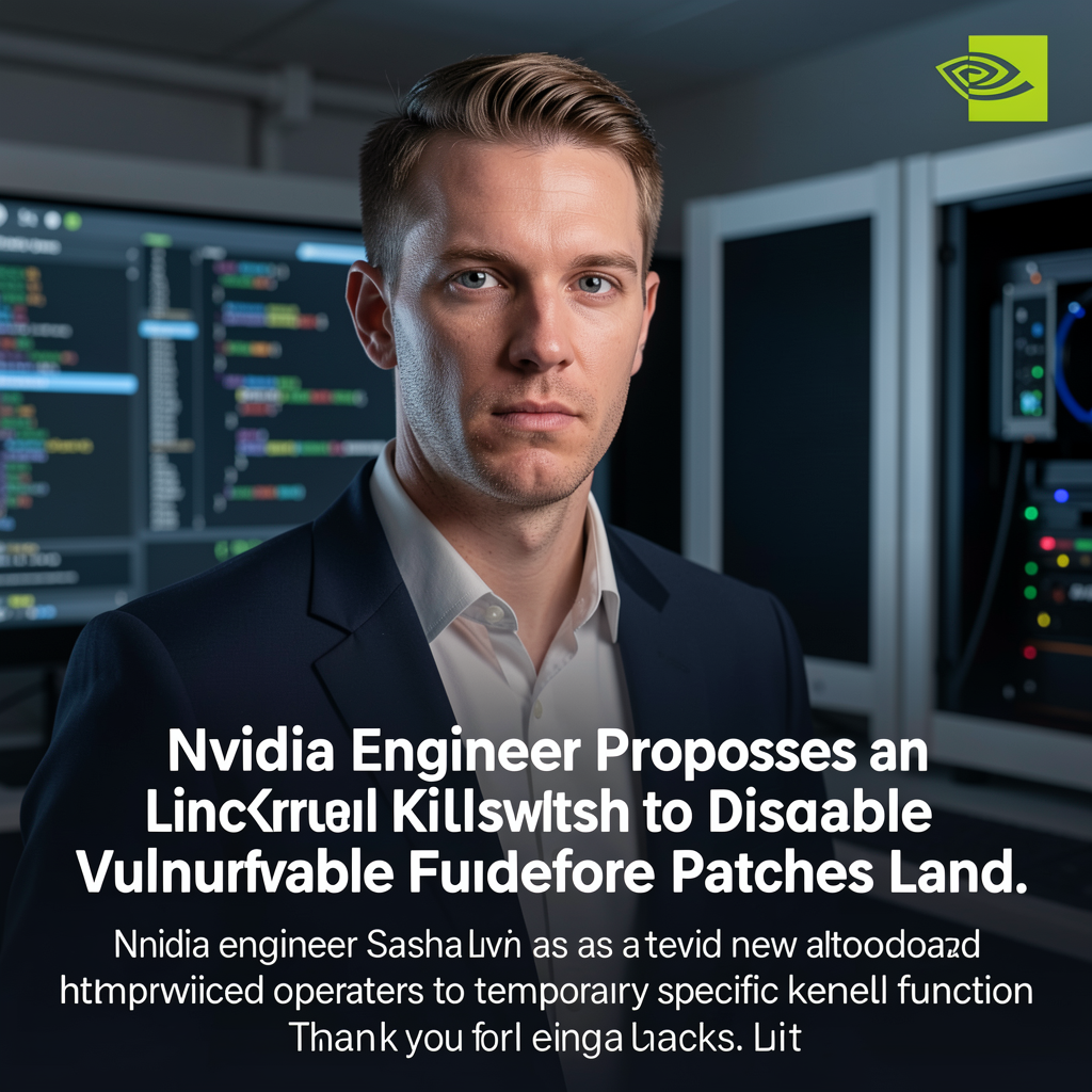 Nvidia Engineer Proposes Linux Kernel Killswitch to Disable Vulnerable Functions Before Patches Land