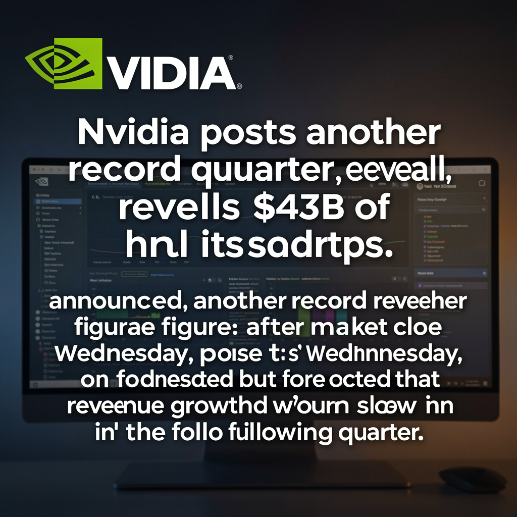 Nvidia posts another record quarter, reveals $43B of holdings in startups