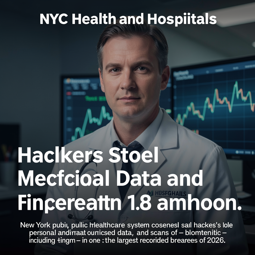 NYC Health and Hospitals says hackers stole medical data and fingerprints during breach affecting at least 1.8 million people