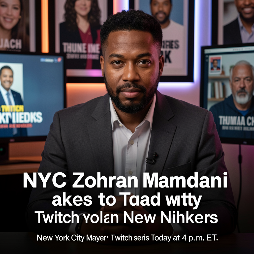NYC Mayor Zohran Mamdani takes to Twitch to chat with New Yorkers