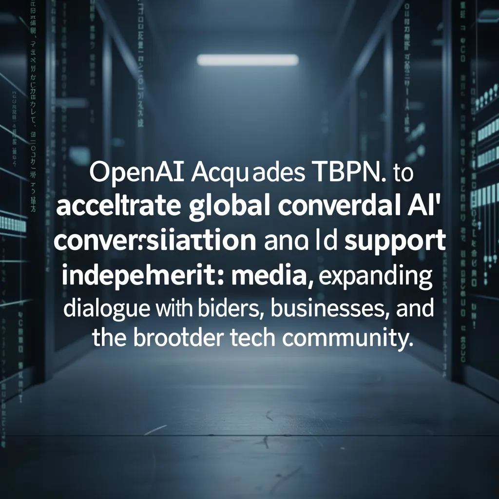 OpenAI acquires TBPN