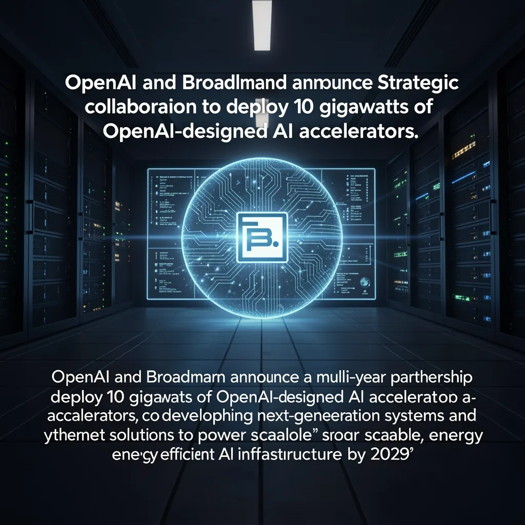OpenAI and Broadcom announce strategic collaboration to deploy 10 gigawatts of OpenAI-designed AI accelerators