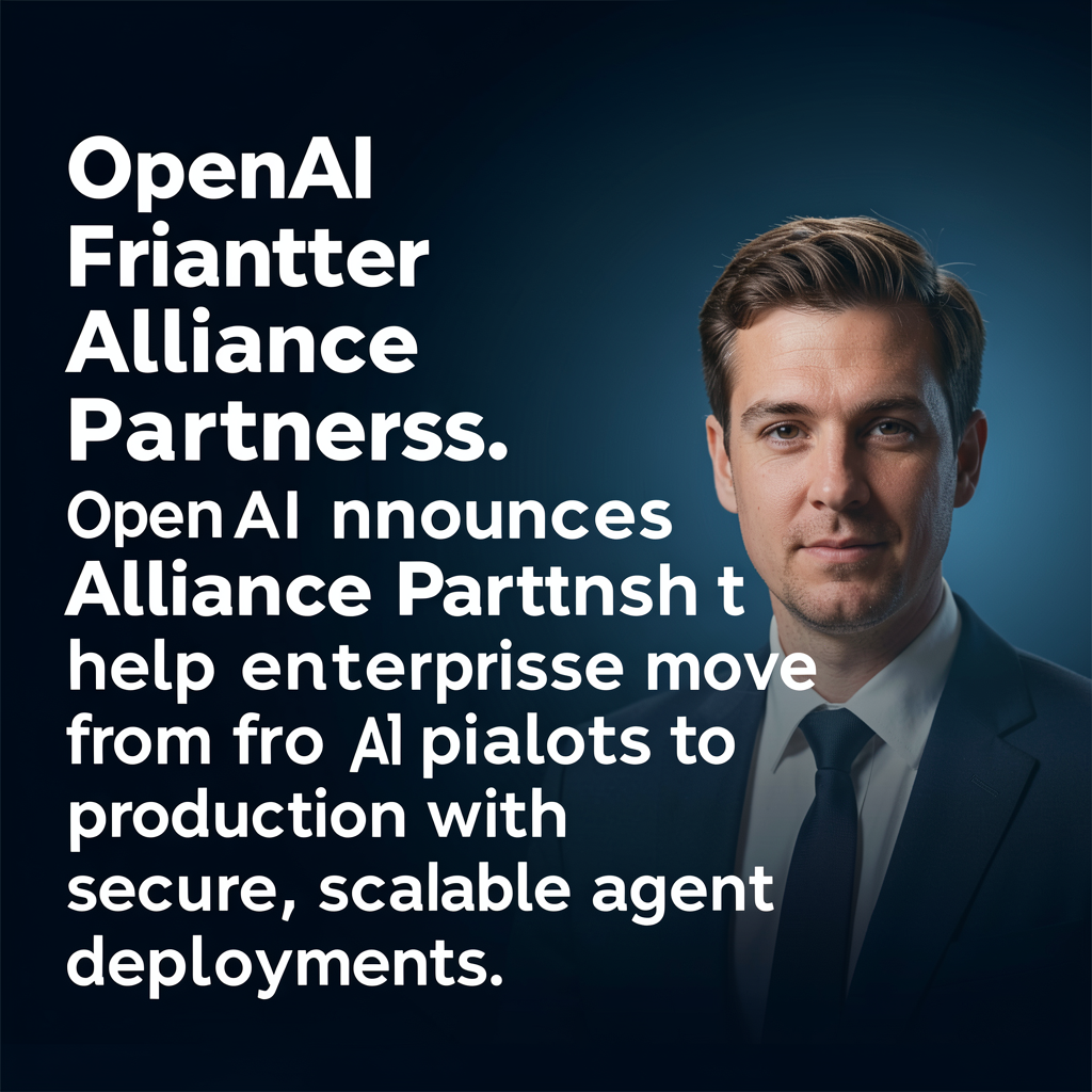 OpenAI announces Frontier Alliance Partners