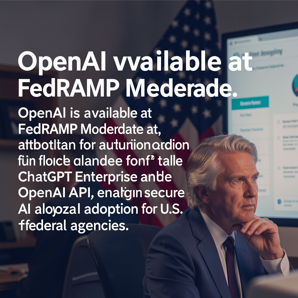 OpenAI available at FedRAMP Moderate