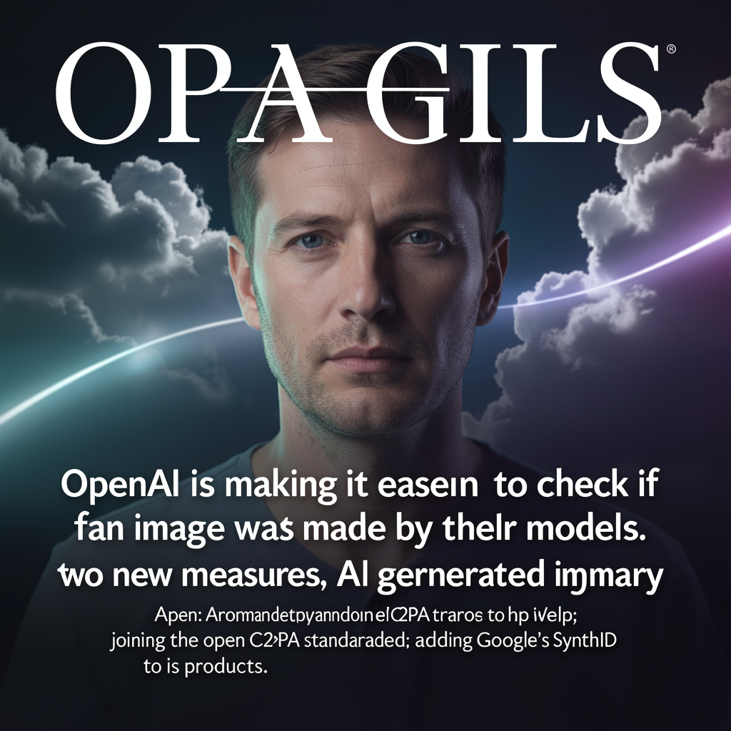 OpenAI is making it easier to check if an image was made by their models