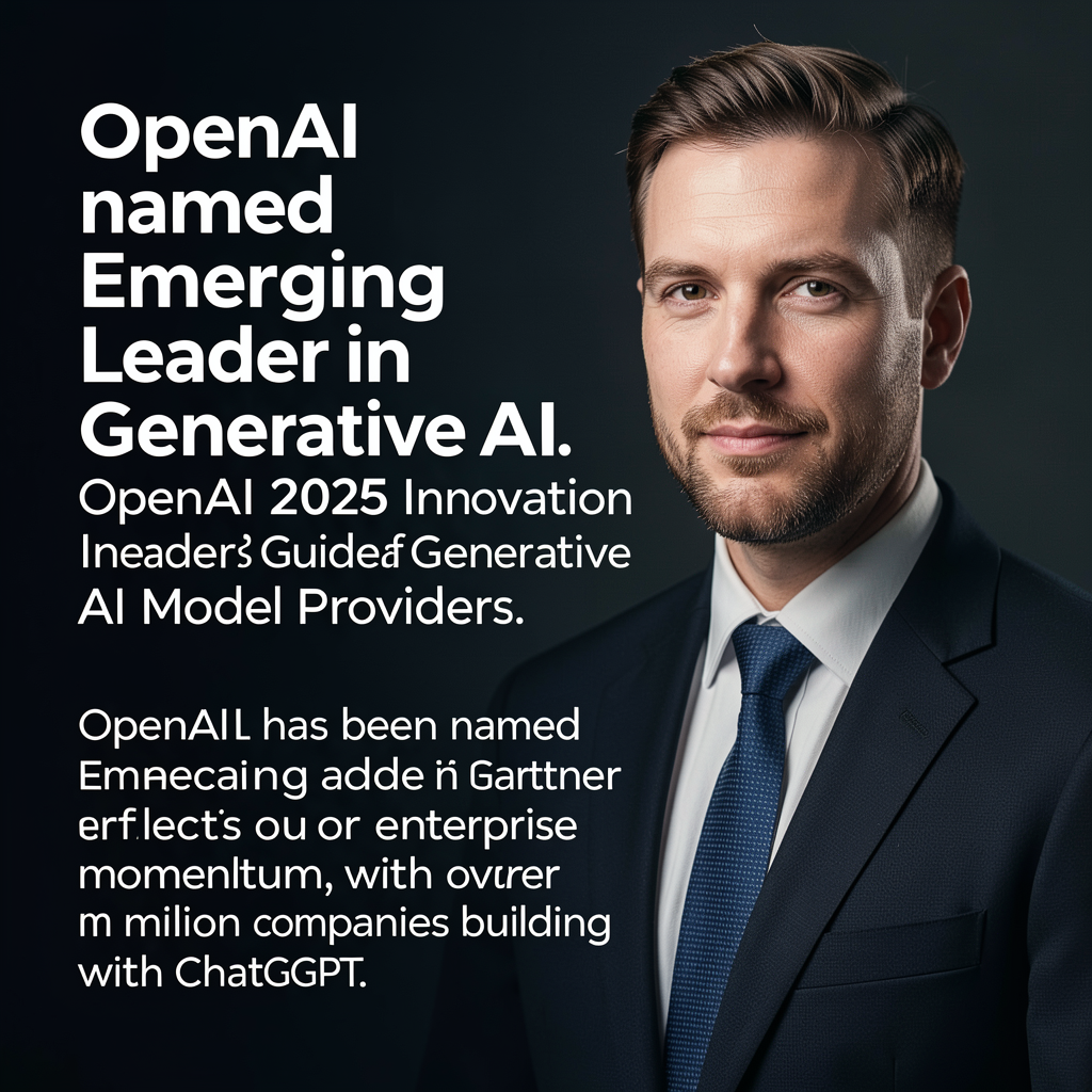 OpenAI named Emerging Leader in Generative AI
