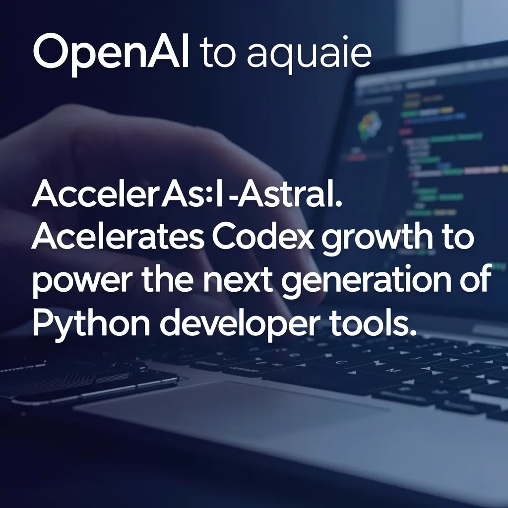 OpenAI to acquire Astral