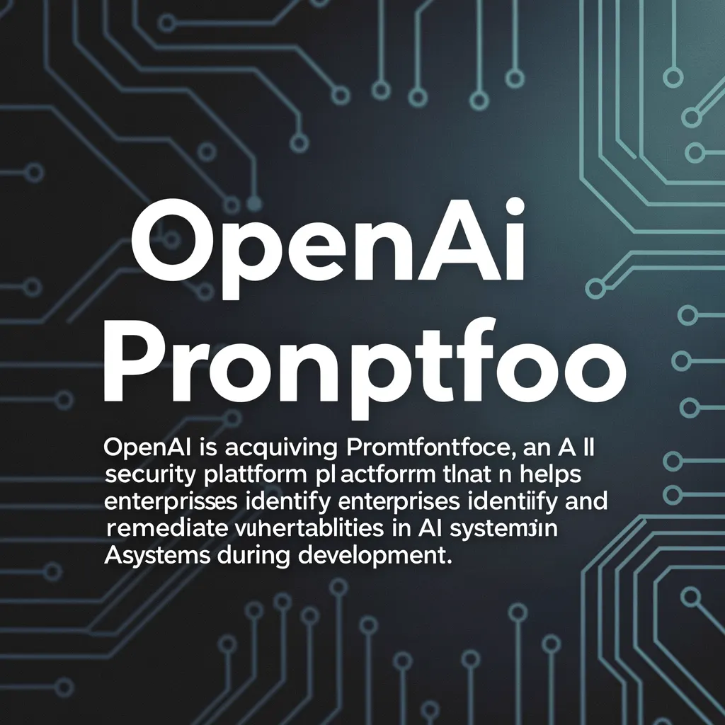 OpenAI to acquire Promptfoo