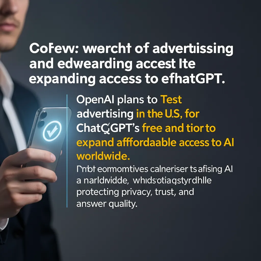 Our approach to advertising and expanding access to ChatGPT