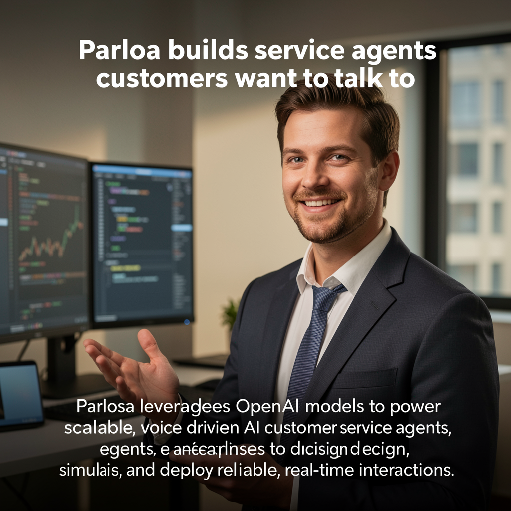 Parloa builds service agents customers want to talk to