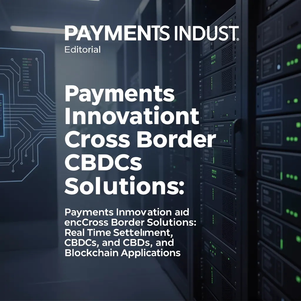 Payments Innovation and Cross Border Solutions: Real Time Settlement, CBDCs, and Blockchain Applications