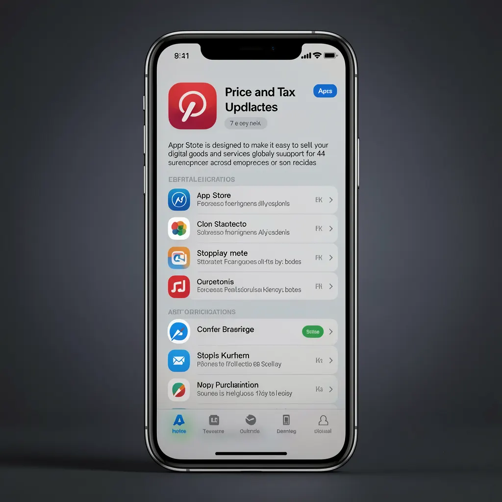 Price and tax updates for apps, In-App Purchases, and subscriptions