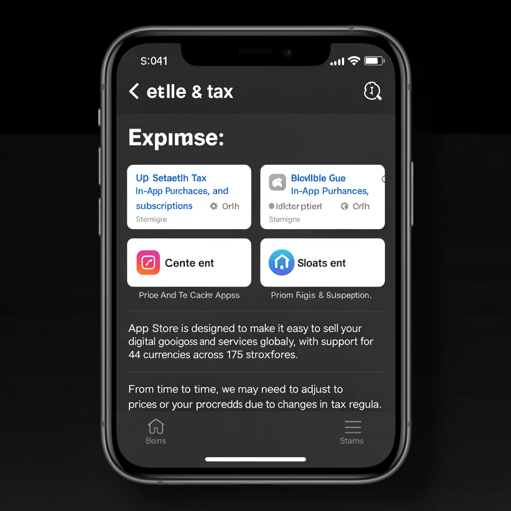 Price and tax updates for apps, In-App Purchases, and subscriptions