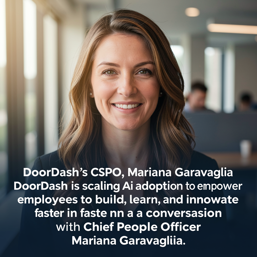 Q&A with DoorDash’s CPO, Mariana Garavaglia