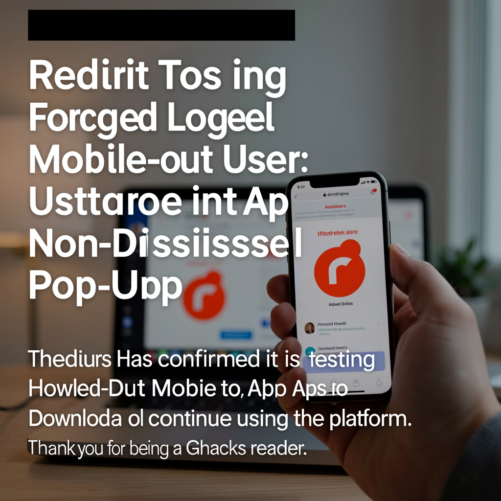 Reddit Tests Forcing Logged-Out Mobile Users Into App With Non-Dismissible Pop-Up