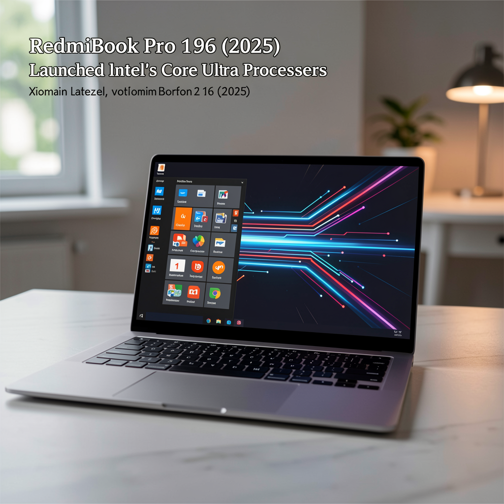 RedmiBook Pro 16 (2025) Launched with Intel’s Core Ultra Processors
