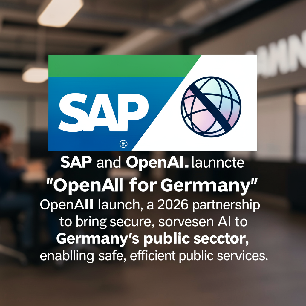 SAP and OpenAI partner to launch sovereign ‘OpenAI for Germany’