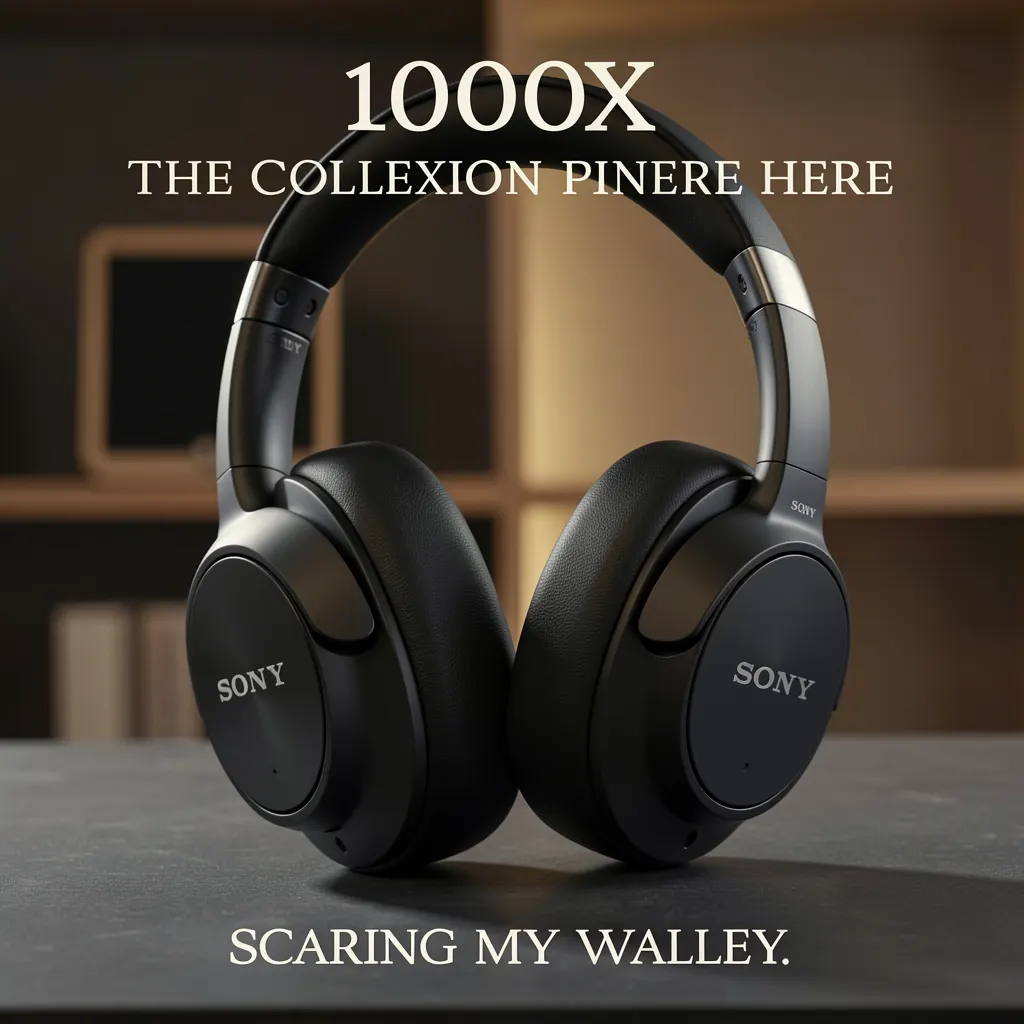 Sony’s 1000X The Collexion headphones are here, and they cost a pretty penny