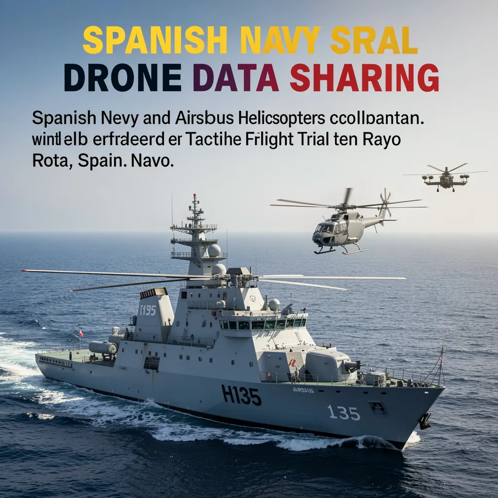 Spanish Navy H135 helicopter trial demonstrates drone data sharing 
