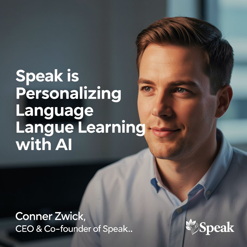 Speak is personalizing language learning with AI