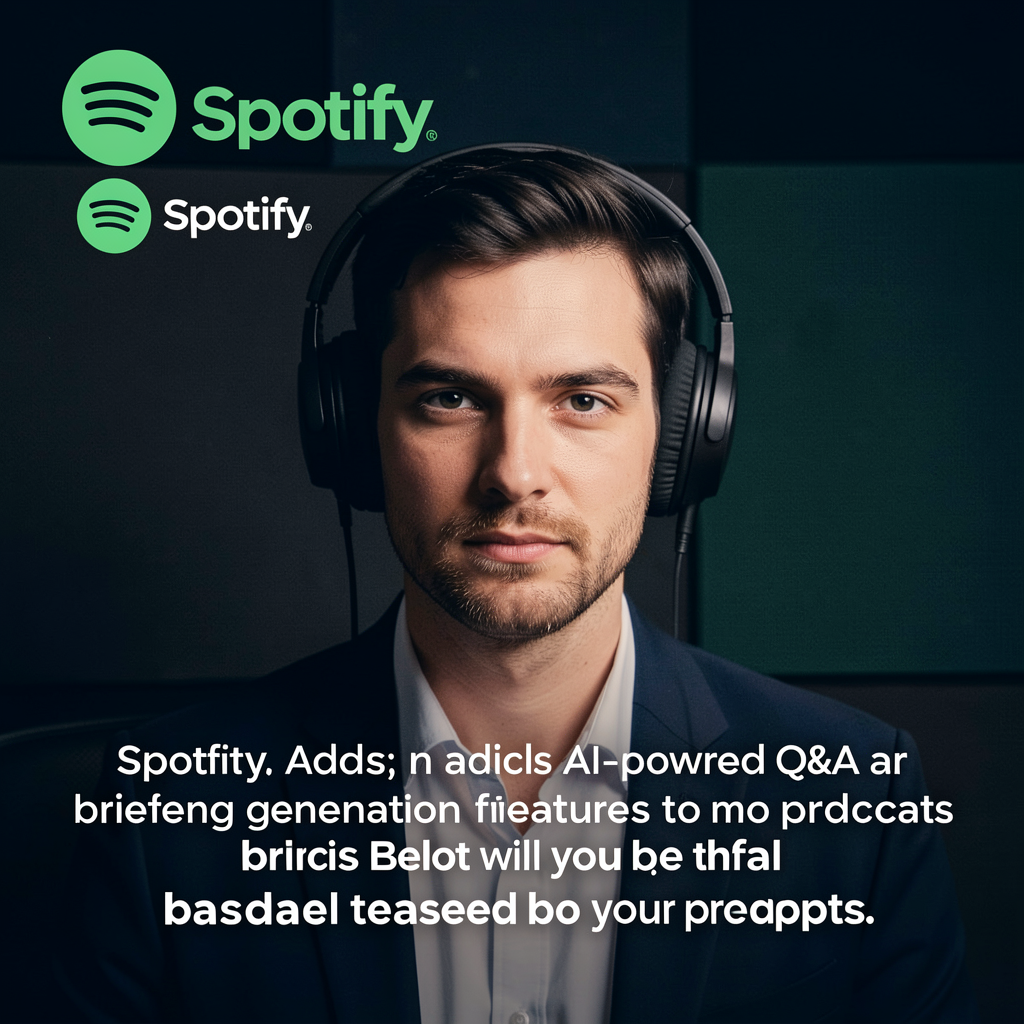 Spotify adds AI-powered Q&A and briefing generation features to podcasts