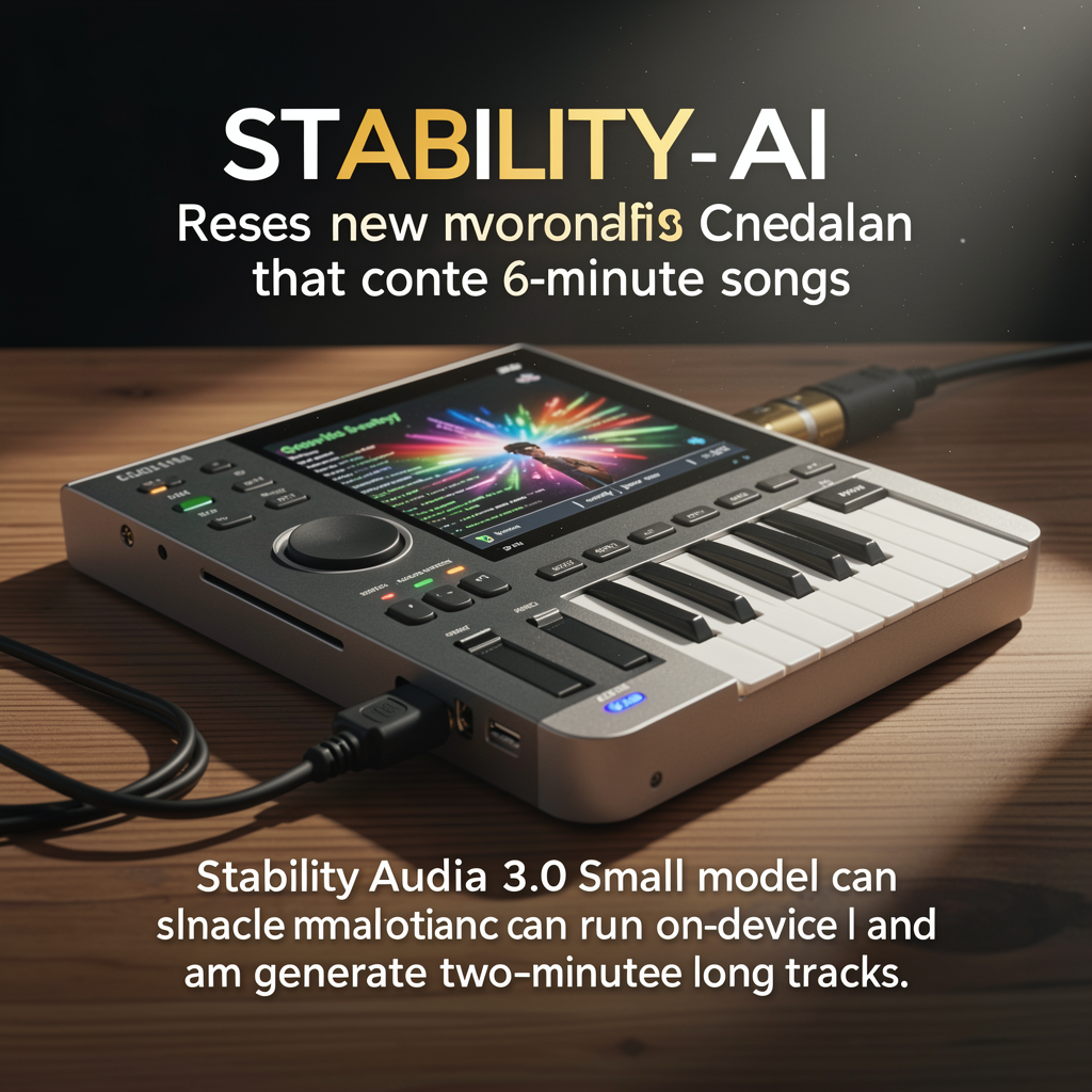 Stability AI releases a new audio model that can create 6-minute songs
