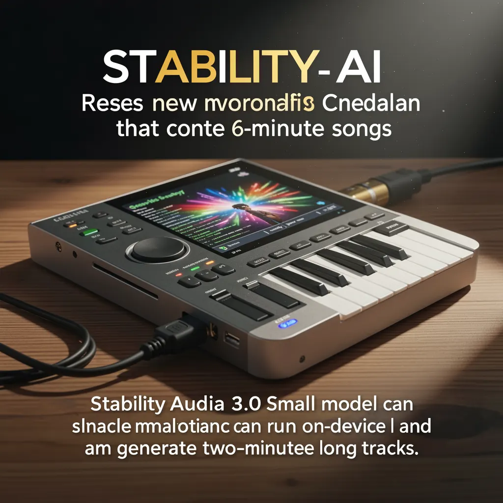 Stability AI releases a new audio model that can create 6-minute songs